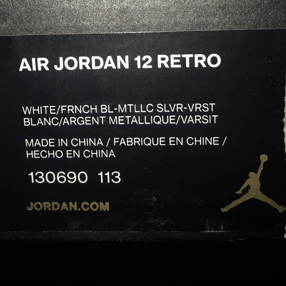 Jordan 12’s